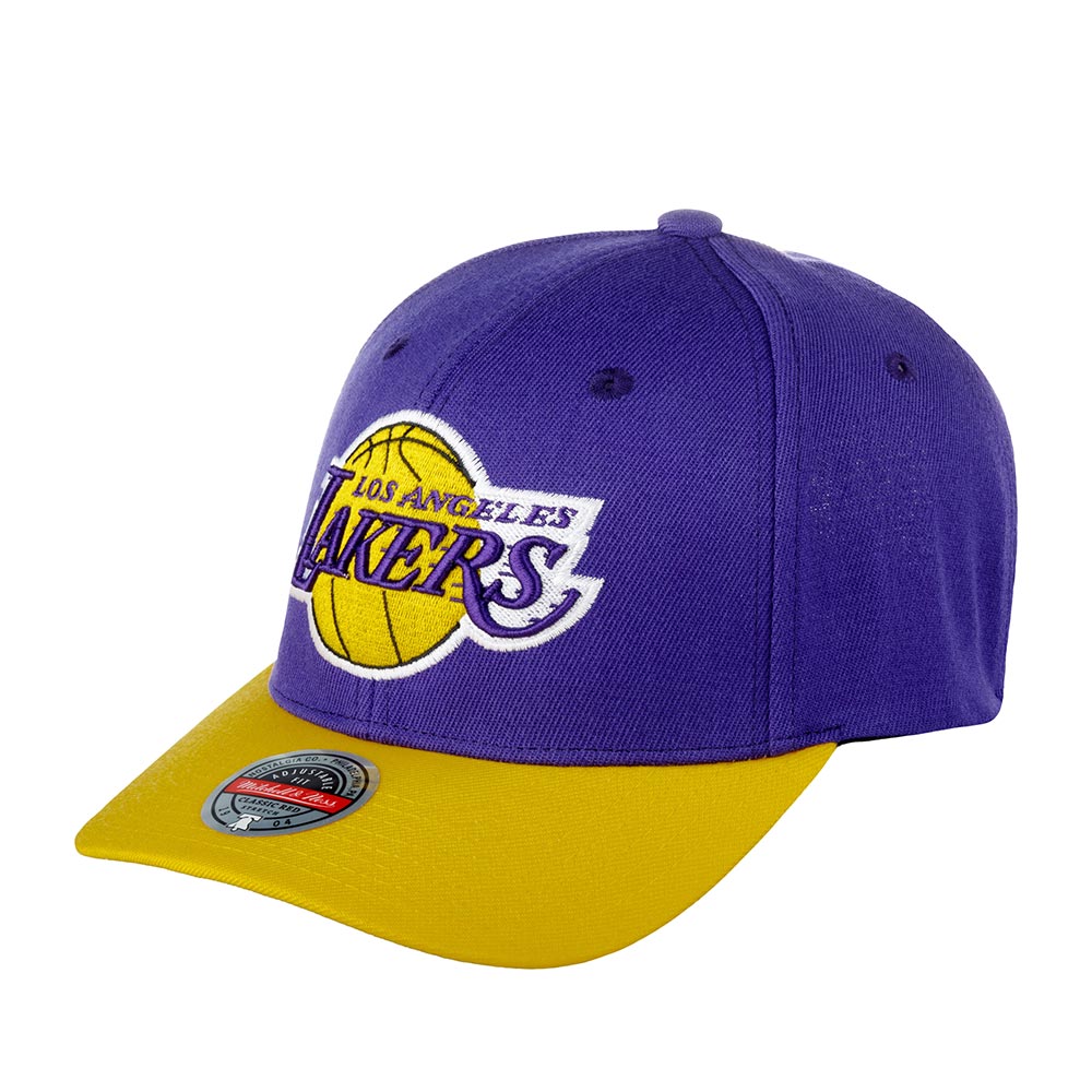 mitchell&ness cappellino Lakers con visiera hhss3265